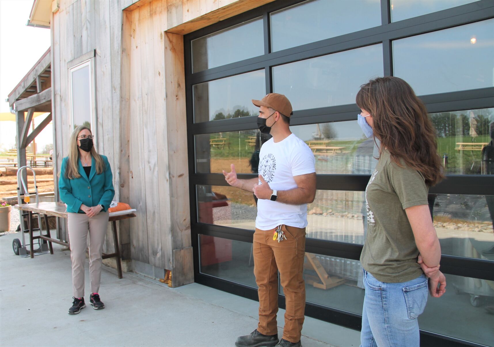 Wexton tours western Loudoun agribusinesses